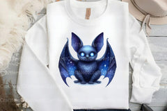 Midnight Blue Bats Clipart Bundle - CraftNest - Digital Crafting and Art