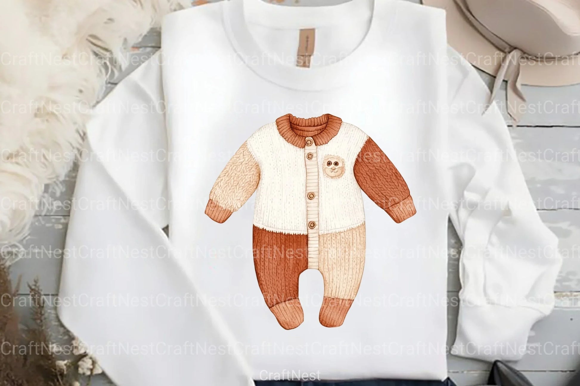 Baby Boho Clipart Bundle - CraftNest - Digital Crafting and Art