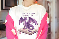 Fantasy Readers Book Club Clipart Bundle   3 - CraftNest - Digital Crafting and Art