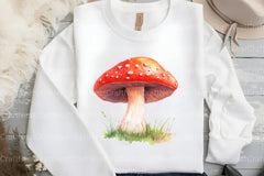 Summer Mushroom Clipart Bundle 11 - CraftNest - Digital Crafting and Art