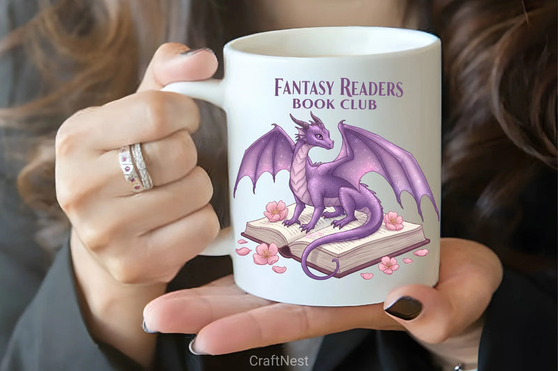 Fantasy Readers Book Club Clipart Bundle - CraftNest - Digital Crafting and Art