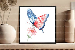 Butterfly 4th of July Clipart Bundle 34 - CraftNest - Digital Crafting and Art