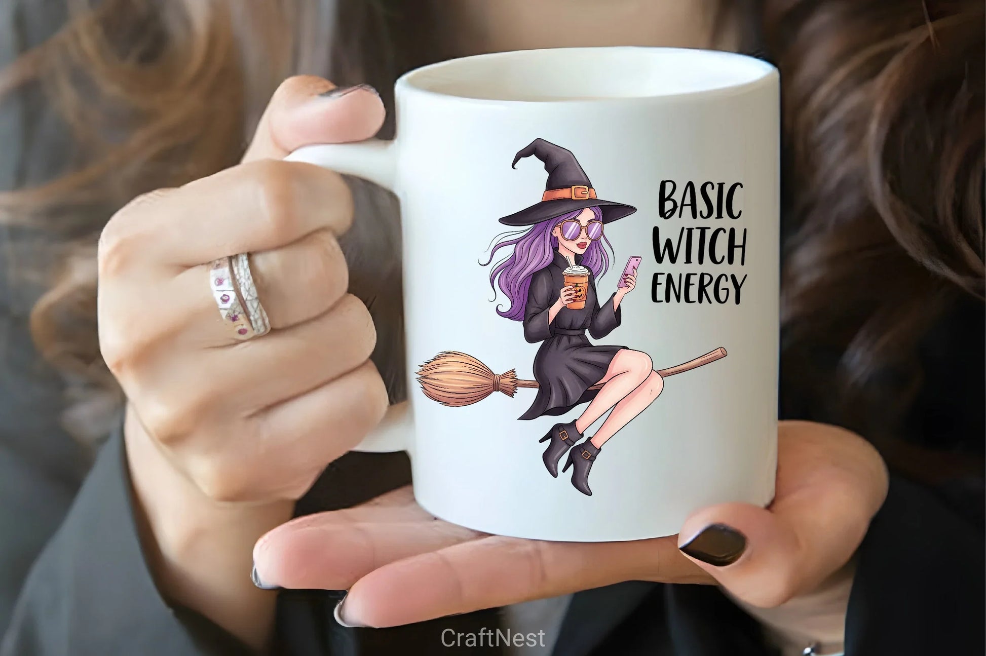 Modern Witch Broom Clipart Bundle - CraftNest - Digital Crafting and Art