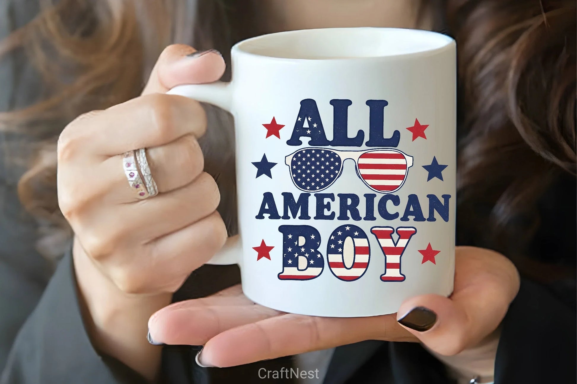 All American Boy Shirt Clipart Bundle - CraftNest - Digital Crafting and Art