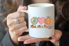 Peace Love Pumpkins Clipart Bundle - CraftNest - Digital Crafting and Art