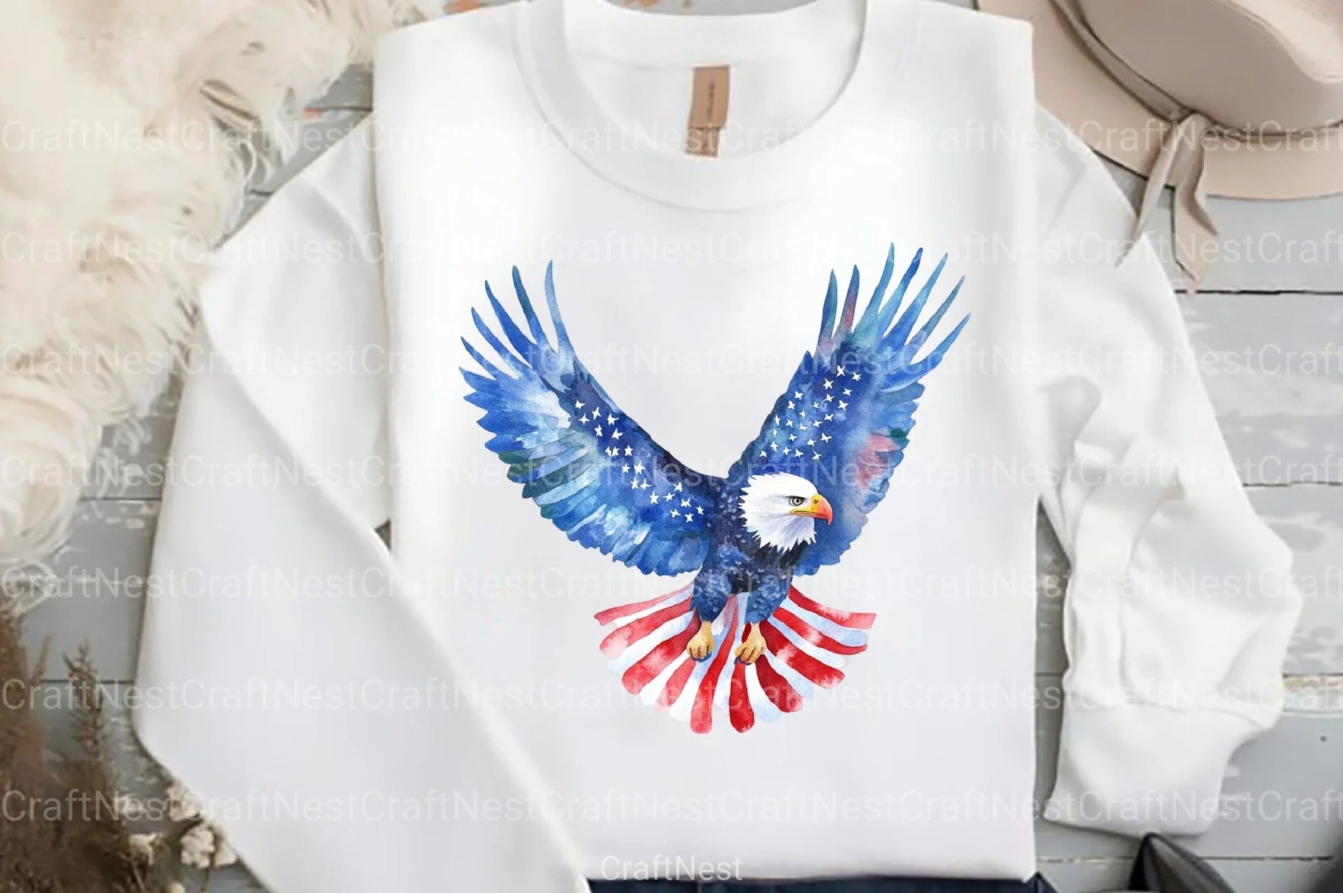 4th of July Clipart Bundle 1234 - CraftNest - Digital Crafting and Art