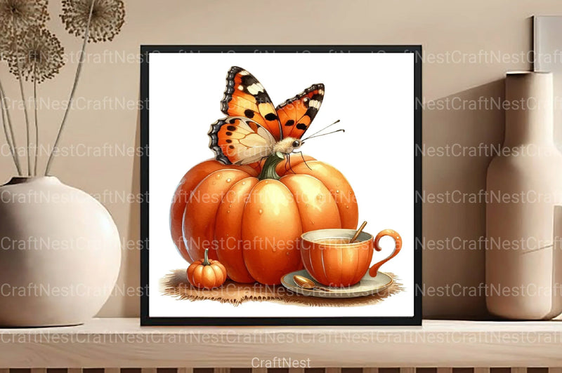 Adorable Butterfly Clipart Bundle 11 - CraftNest - Digital Crafting and Art