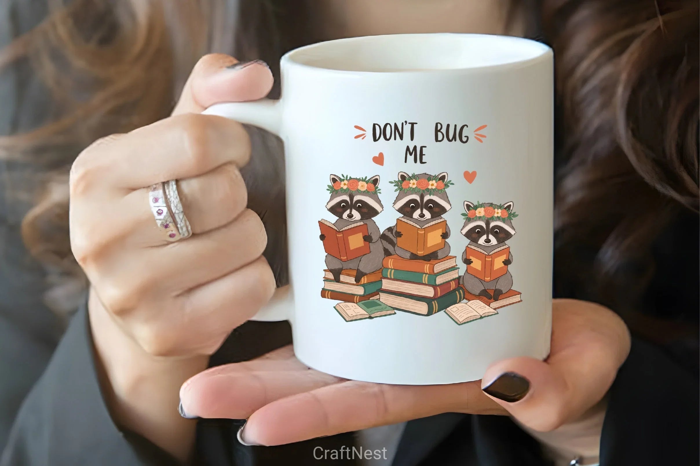 Don‚Äôt Bug Me Raccoon Clipart Bundle - CraftNest - Digital Crafting and Art