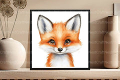 Animal Face Clipart Bundle - CraftNest - Digital Crafting and Art