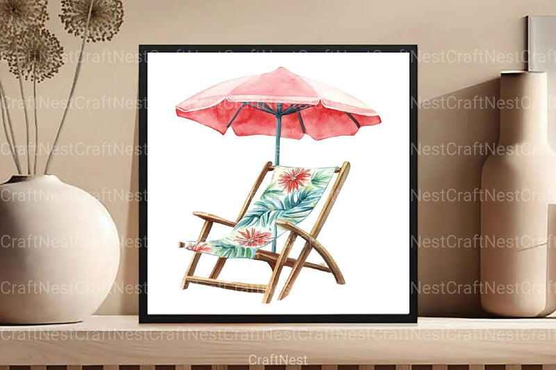 Summer Floral Clipart Bundle 23 - CraftNest - Digital Crafting and Art