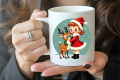 Vintage Christmas T-Shirt Clipart Bundle - CraftNest - Digital Crafting and Art