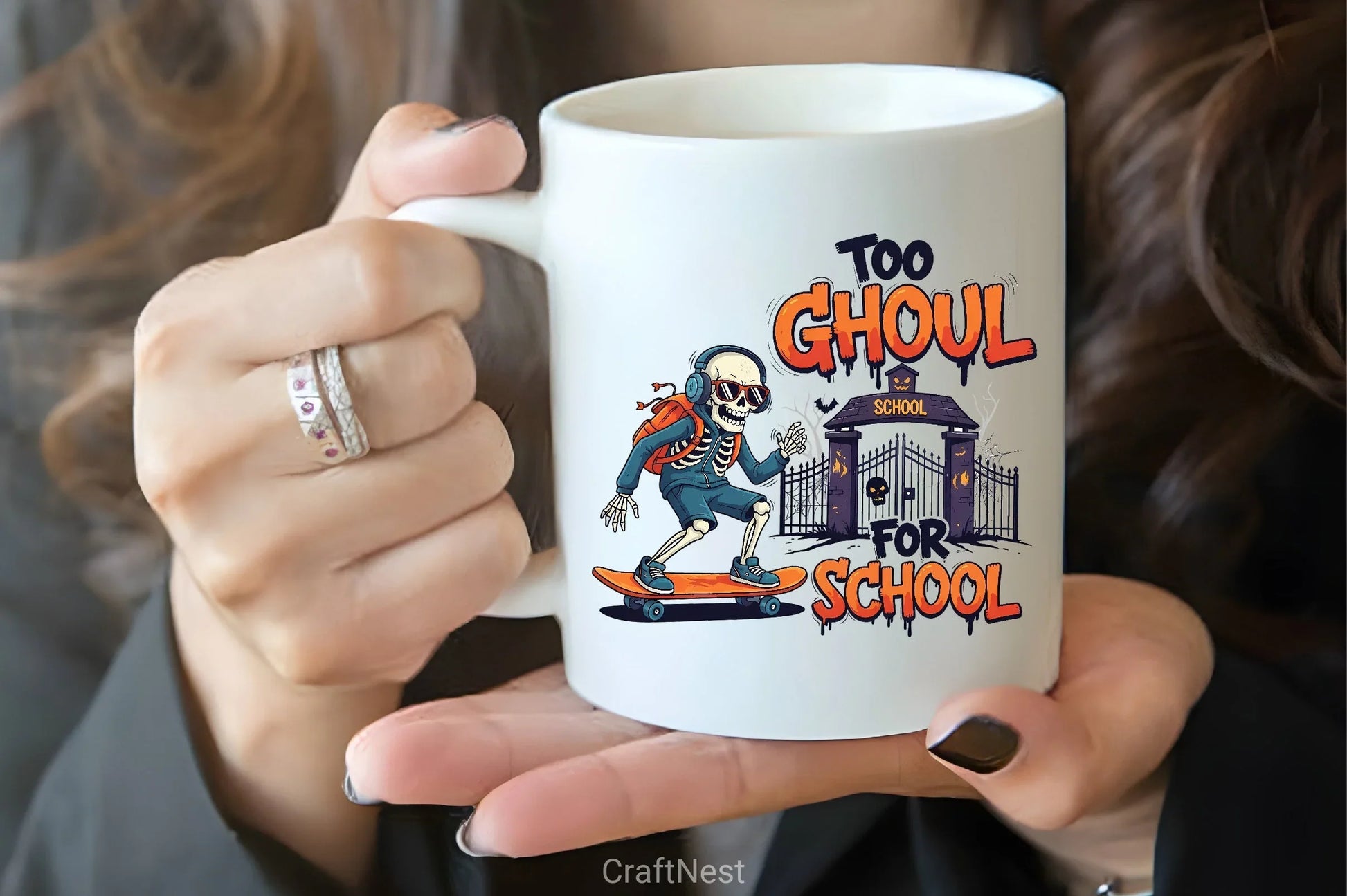 Too Ghoul For School Clipart Bundle - CraftNest - Digital Crafting and Art
