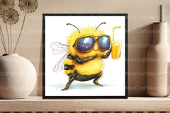 Cute Funny Cartoon Insects Clipart Bundle 2 - CraftNest - Digital Crafting and Art