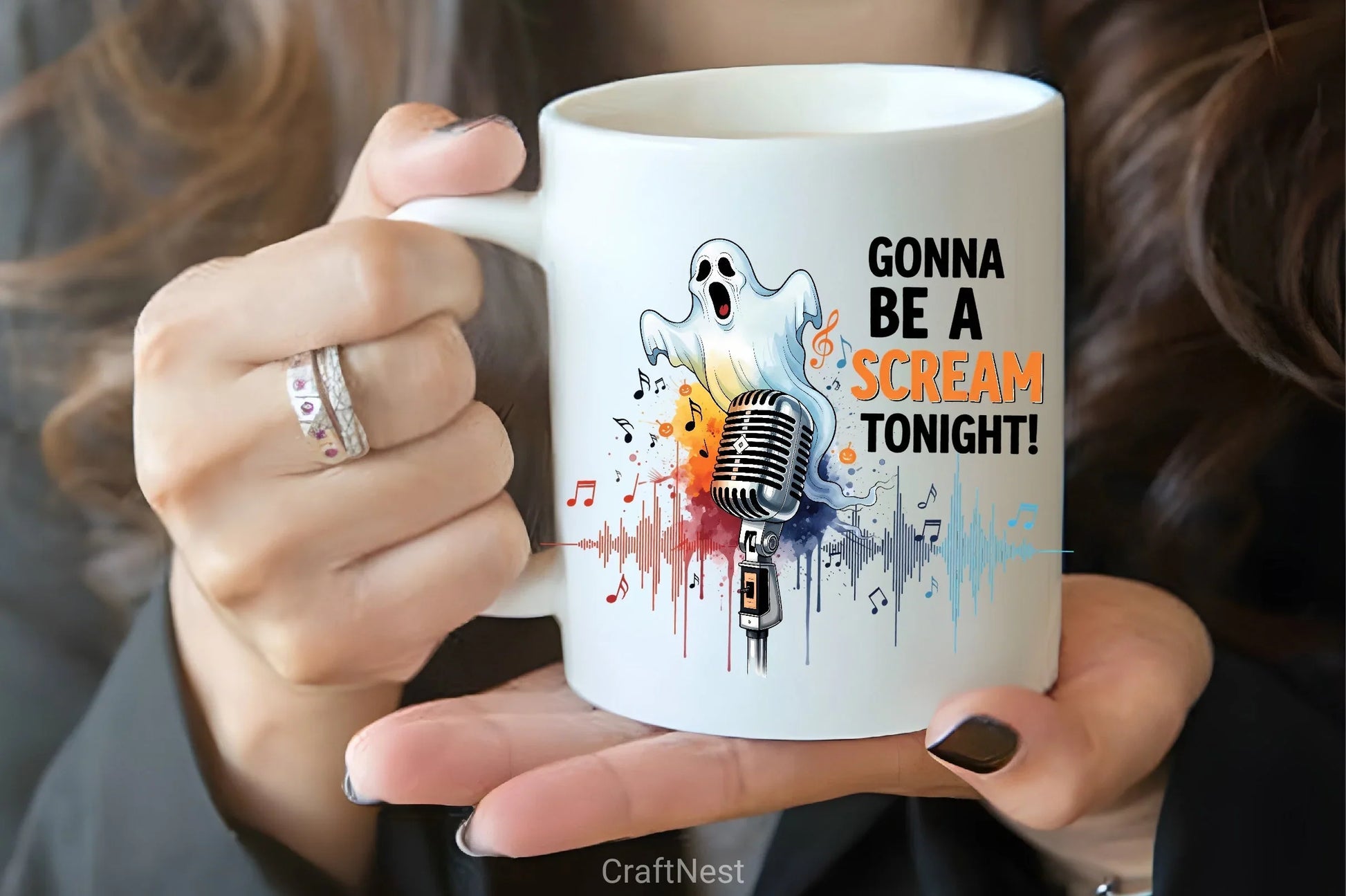 Spooky Sound Waves Clipart Bundle - CraftNest - Digital Crafting and Art