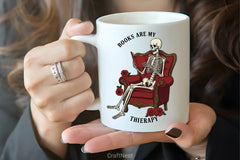 Book Therapy Funny Lover Clipart Bundle - CraftNest - Digital Crafting and Art