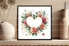 Romantic Roses Mother's Day Clipart Bundle - CraftNest - Digital Crafting and Art