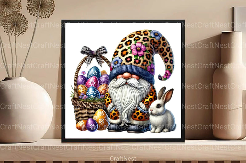 Easter Gnomi Clipart Bundle - CraftNest - Digital Crafting and Art