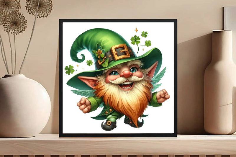 St. Patrick's Day Gnome Clipart Bundle - CraftNest - Digital Crafting and Art