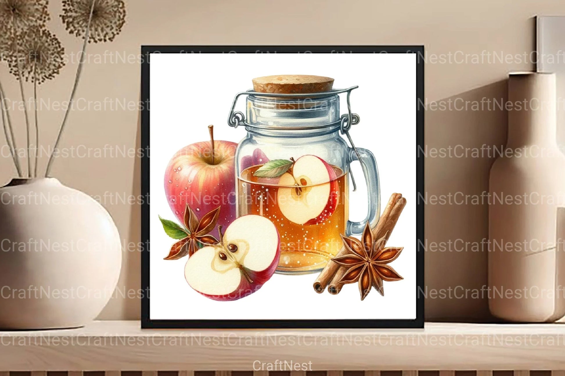 Apple Cider Clipart Bundle - CraftNest - Digital Crafting and Art