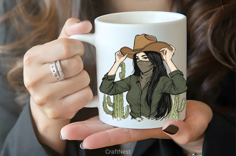 Cowgirl Woman Clipart Bundle 6 - CraftNest - Digital Crafting and Art