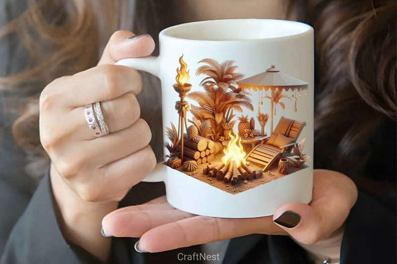 Vintage Summer Clipart Bundle 2 - CraftNest - Digital Crafting and Art