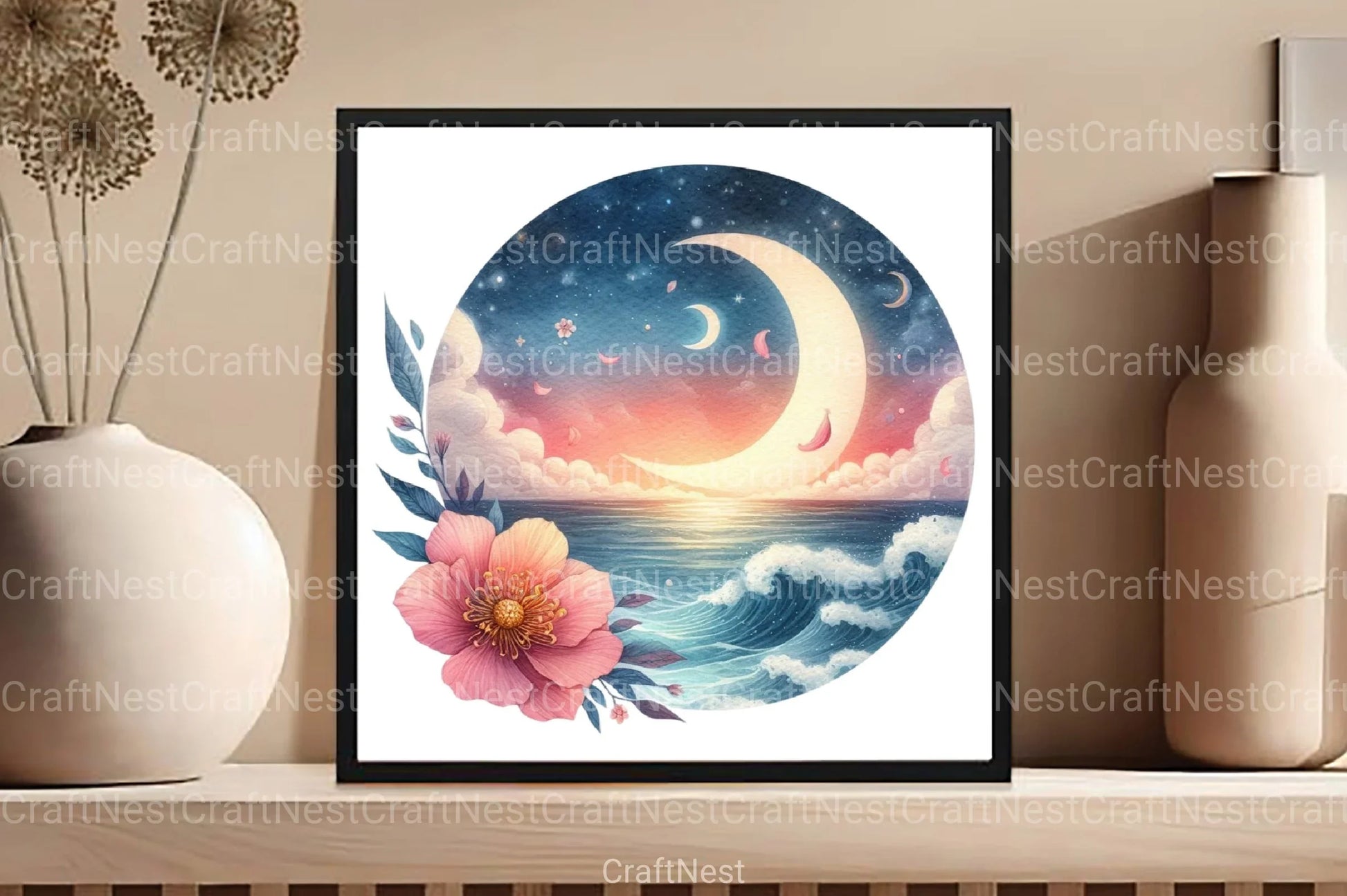 Nautical Spring Clipart Bundle - CraftNest - Digital Crafting and Art