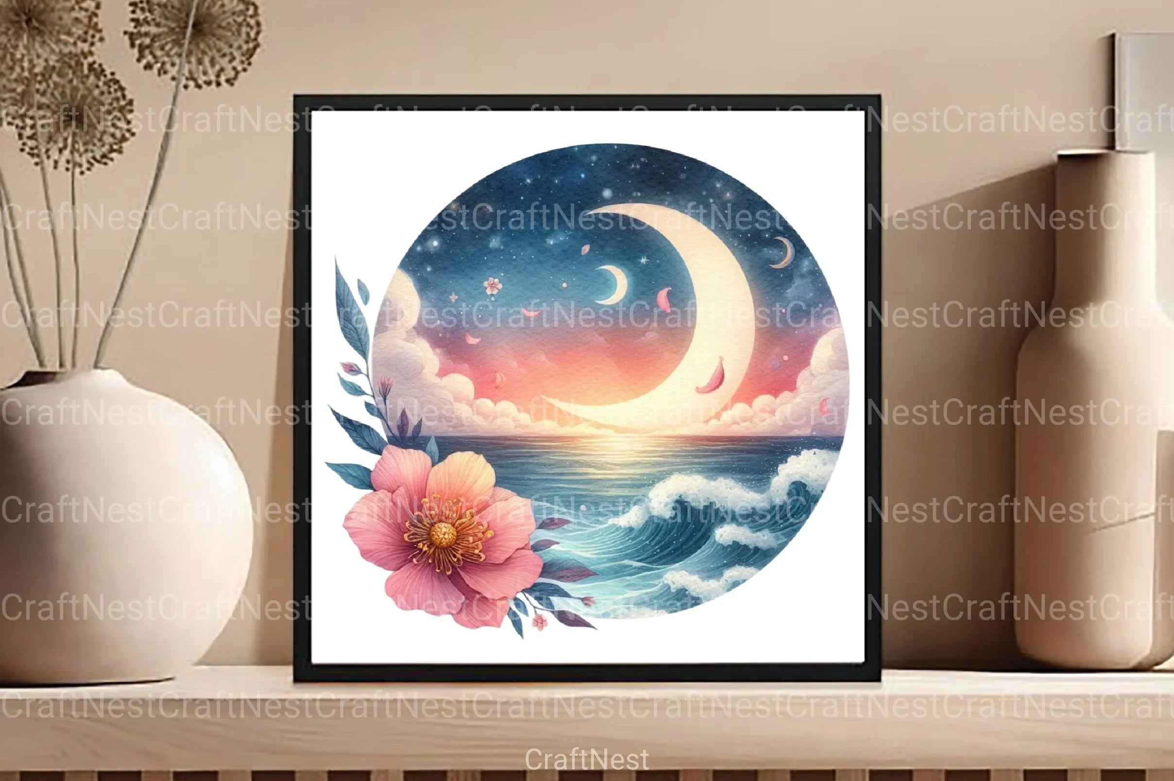 Nautical Spring Clipart Bundle - CraftNest - Digital Crafting and Art