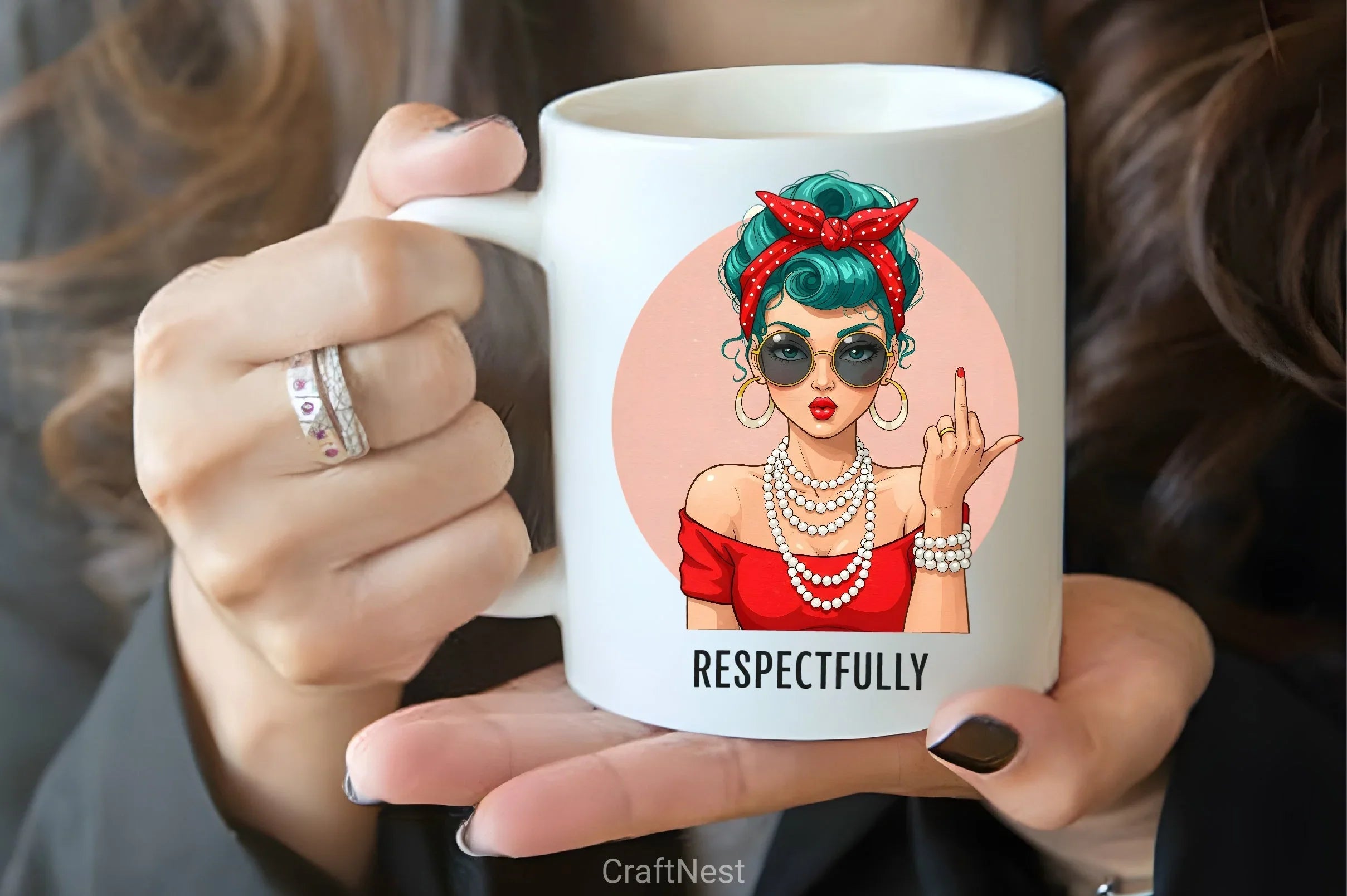 Respectful Middle Finger Clipart Bundle 2 - CraftNest - Digital Crafting and Art