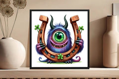 St. Patrick's Day Monsters Clipart Bundle - CraftNest - Digital Crafting and Art