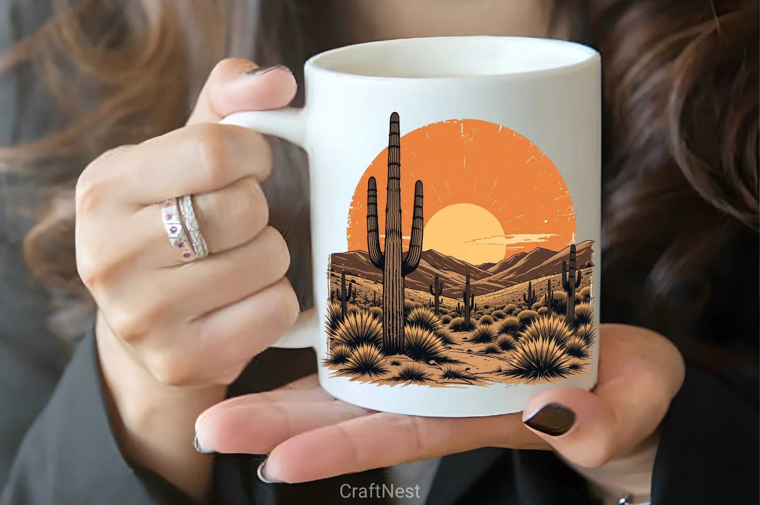 Desert Serenity Cactus Clipart Bundle - CraftNest - Digital Crafting and Art