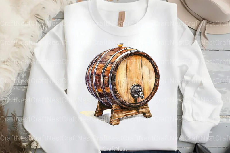 Vintage Summer Beer Clipart Bundle 2 - CraftNest - Digital Crafting and Art