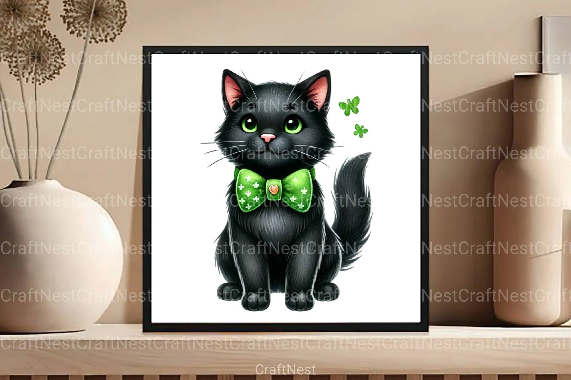 Retro St. Patrick's Day Clipart Bundle 2 - CraftNest - Digital Crafting and Art