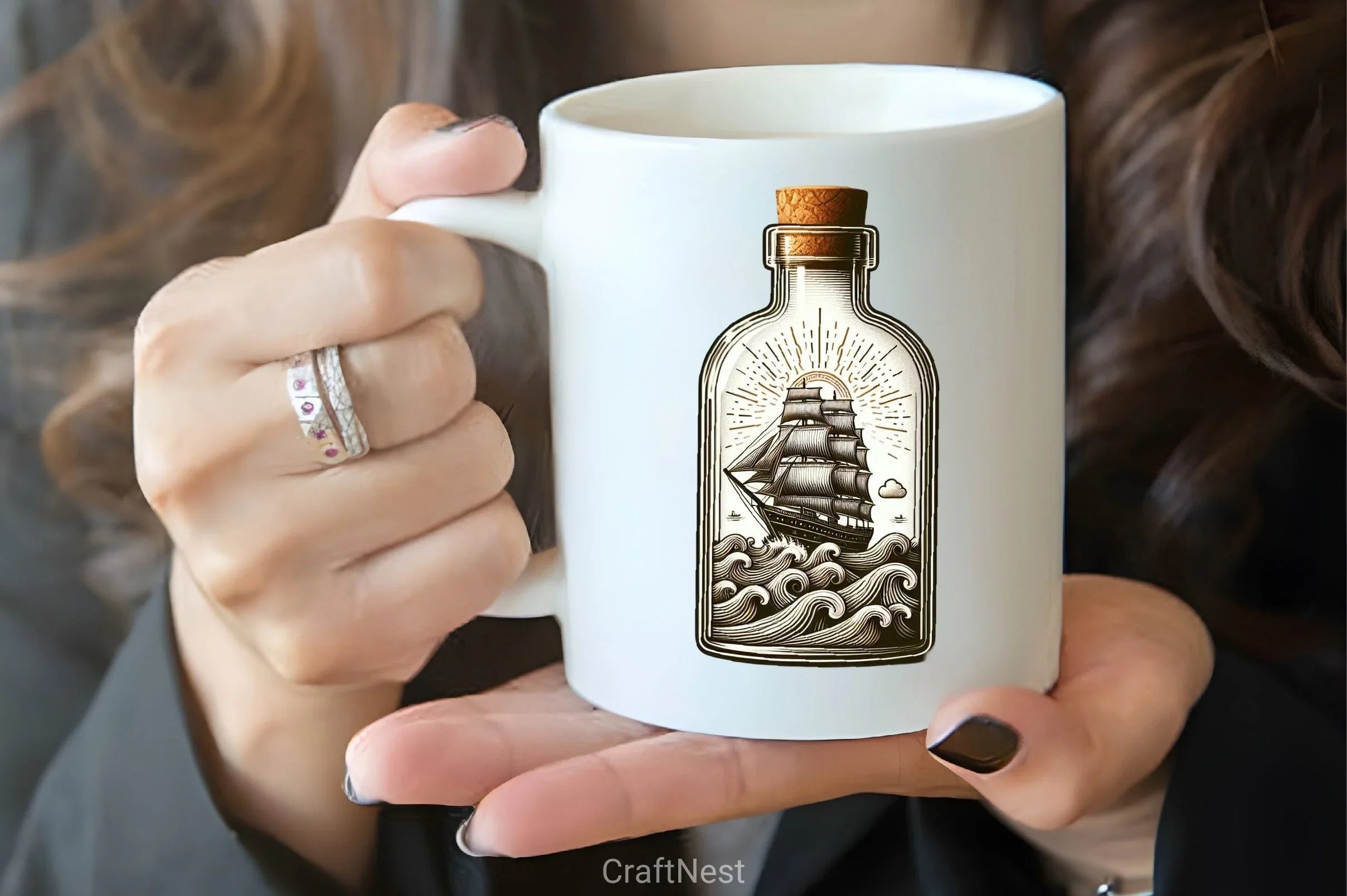 Ship In A Bottle Clipart Bundle - CraftNest - Digital Crafting and Art