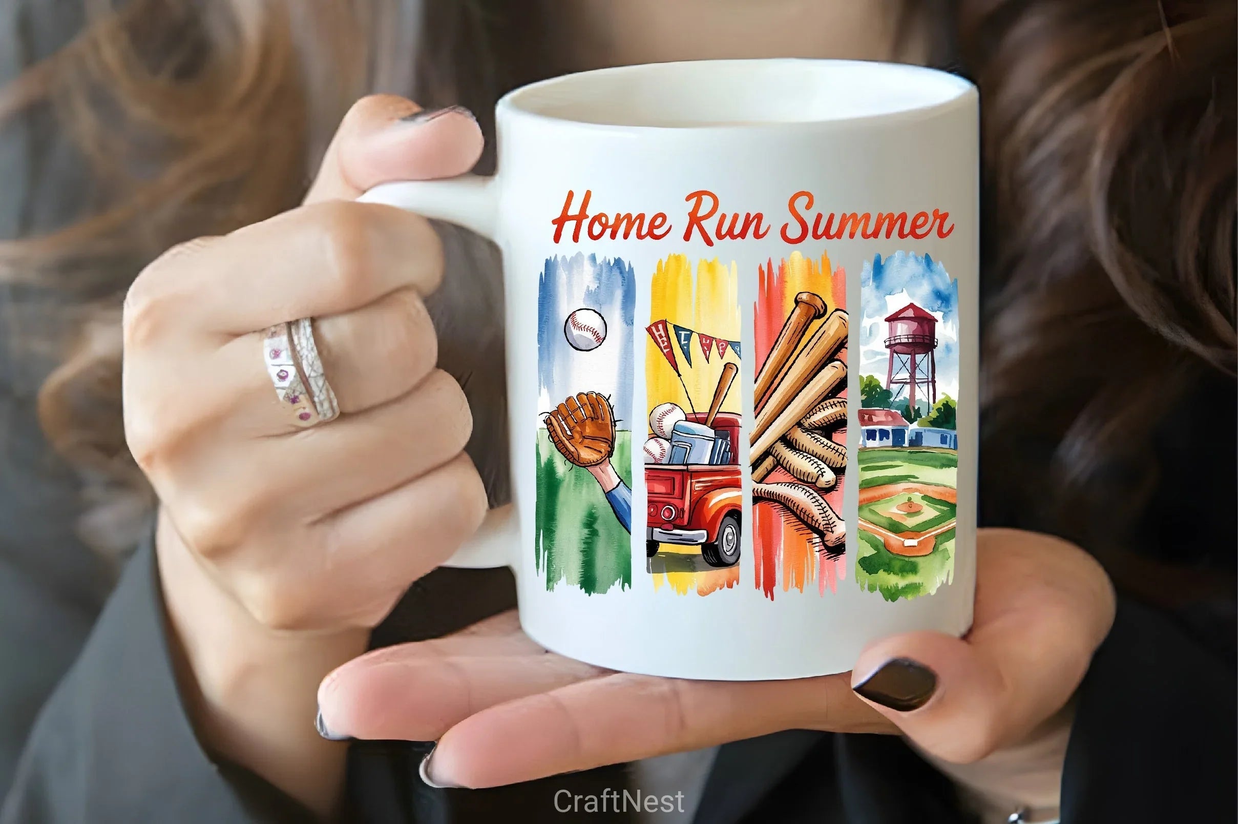 Baseball Summer Collage Clipart Bundle - CraftNest - Digital Crafting and Art