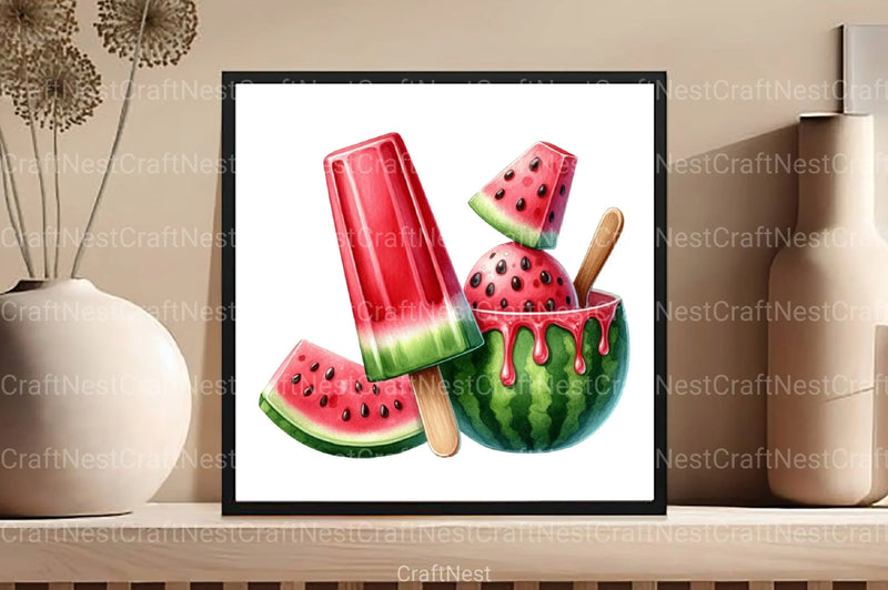 Summer Tropical Food Clipart Bundle 99 - CraftNest - Digital Crafting and Art