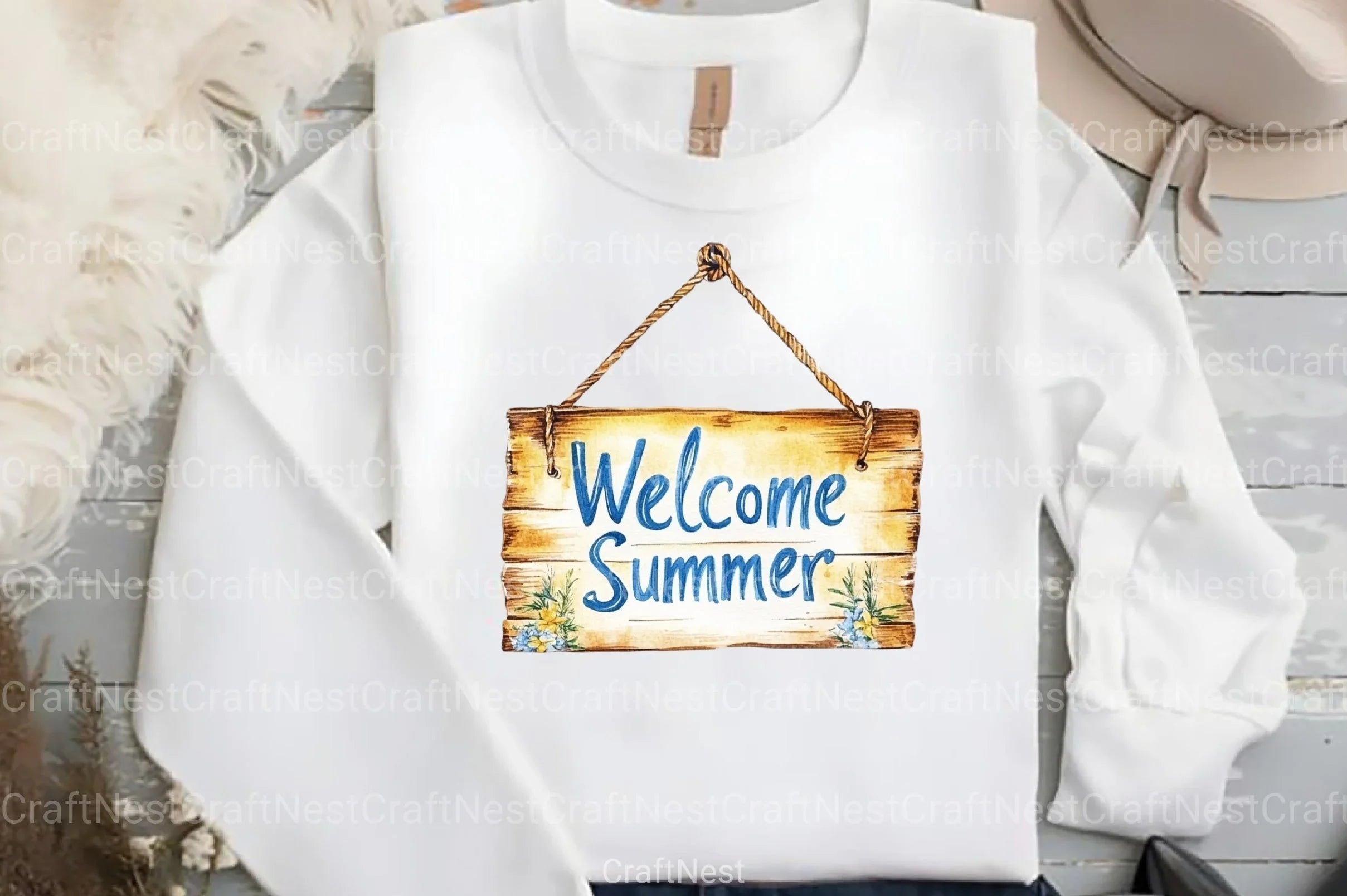 Summer Decorations Clipart Bundle - CraftNest - Digital Crafting and Art