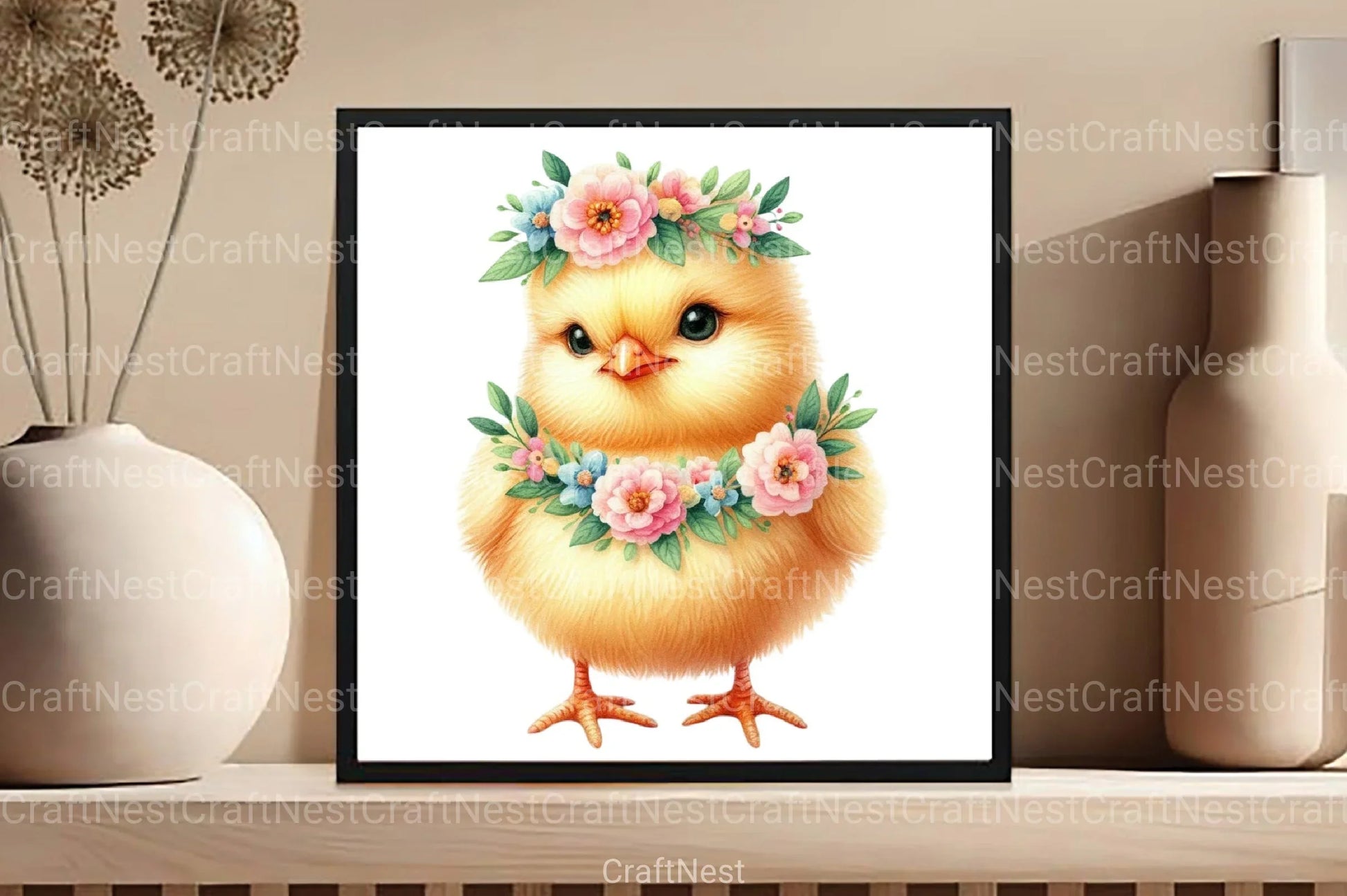 Easter Baby Chick Clipart Bundle - CraftNest - Digital Crafting and Art