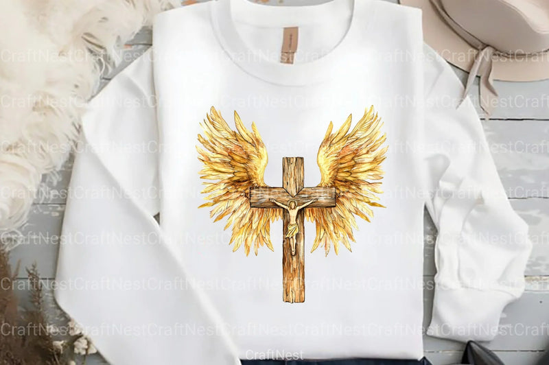 Christian Rustic Easter Clipart Bundle - CraftNest - Digital Crafting and Art