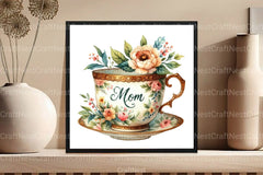 Retro Mother's Day Clipart Bundle 2 - CraftNest - Digital Crafting and Art