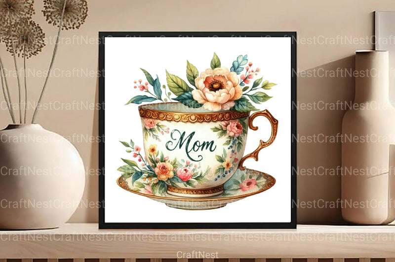 Retro Mother's Day Clipart Bundle 2 - CraftNest - Digital Crafting and Art