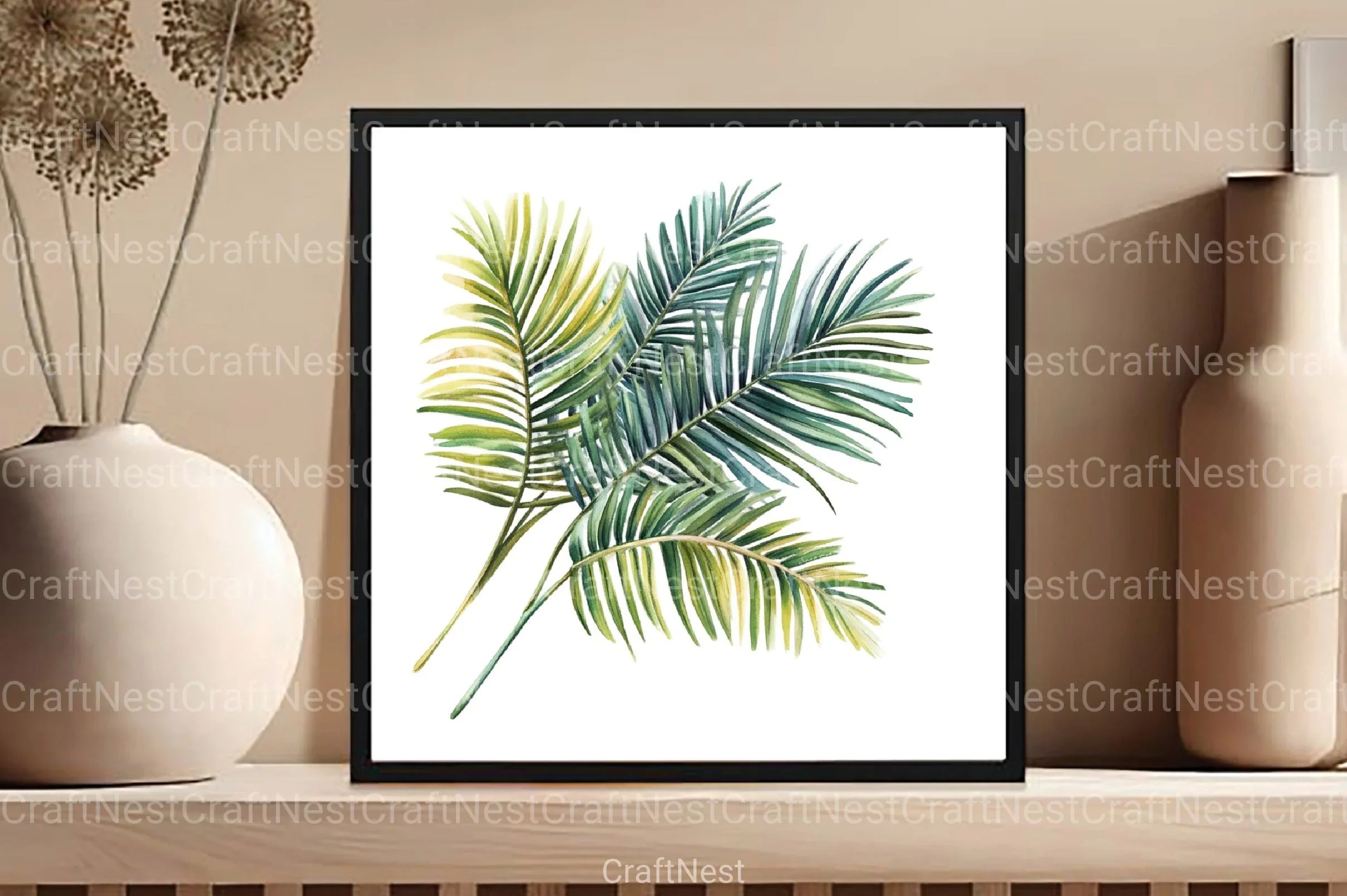 Tropical Summer Aesthetic Clipart Bundle 2 - CraftNest - Digital Crafting and Art