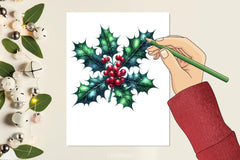 Gothic Christmas Clipart Bundle - CraftNest - Digital Crafting and Art