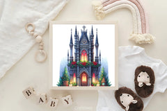 Gothic Christmas Clipart Bundle - CraftNest - Digital Crafting and Art