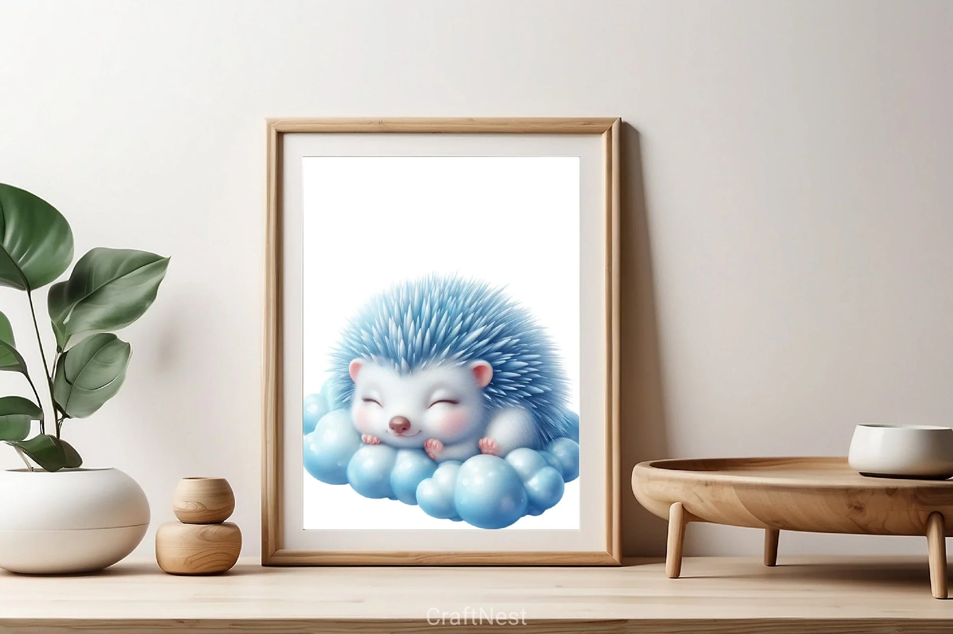 Pastel Blue Baby Animals Clipart Bundle - CraftNest - Digital Crafting and Art