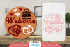 Valentine Welcome Door Sign SVG Bundle