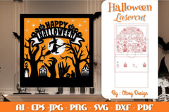 Halloween Decorations Layered Lasercut SVG Bundle - CraftNest - Digital Crafting and Art