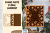 Floral Lasercut Frame SVG Bundle