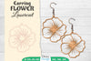 Earring Flower Lasercut SVG Bundle