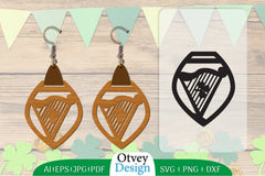 St Patrick's Day Earring Lasercut SVG Bundle 59 - CraftNest - Digital Crafting and Art