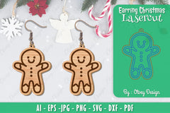 Christmas Earrings SVG Bundle - CraftNest - Digital Crafting and Art